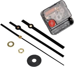 img 4 attached to Quartz DIY Wall Clock Movement Repair Kit – Battery Powered Parts Replacement, Clock Mechanism with 2/5 Inch Maximum Dial Thickness and 4/5 Inch Total Shaft Length