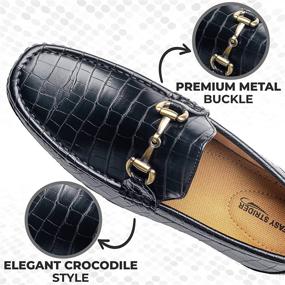 img 1 attached to Easy Strider Elegant Suitable Business Men's Shoes for Loafers & Slip-Ons