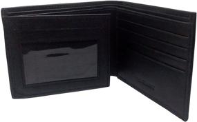 img 4 attached to 👛 BDGiant Leather Window Trifold Wallet Black: Sleek and Functional Must-Have