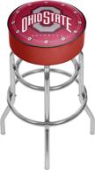 state university padded swivel stool logo