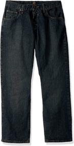 img 2 attached to LEE Premium Relaxed Straight Buckner Boys' Clothing