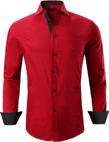 img 3 attached to 👕 Black XL Men's Clothing and Shirts by Rabrgab: Embrace Fashion Dressing in Regular Style