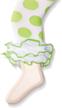 jefferies socks little stripe footless girls' clothing in socks & tights logo