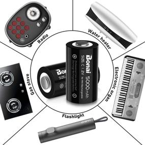 img 1 attached to BONAI Rechargeable Batteries Capacity Battery