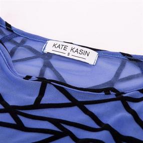 img 2 attached to Kate Kasin Womens Undershirt Blue Line Women's Clothing for Lingerie, Sleep & Lounge