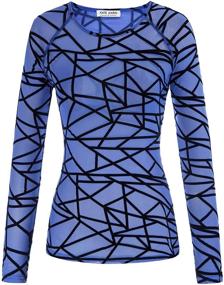 img 4 attached to Kate Kasin Womens Undershirt Blue Line Women's Clothing for Lingerie, Sleep & Lounge