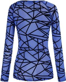 img 3 attached to Kate Kasin Womens Undershirt Blue Line Women's Clothing for Lingerie, Sleep & Lounge