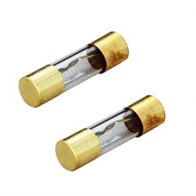 img 3 attached to Fielect 2Pcs 20A AGU Fuse Car Auto Audio Power Safety Protect Glass Tube Gold Plated Radio