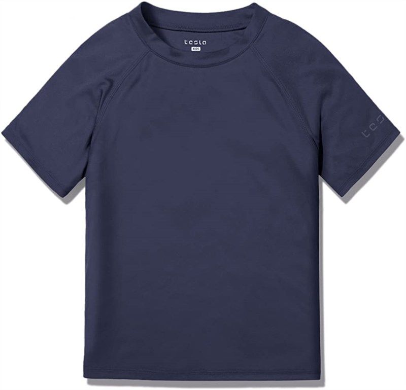 tsla short sleeve rashguard youth boys' clothing 로고