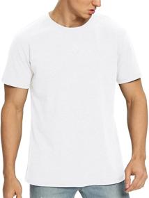 img 3 attached to 👕 NITAGUT Heather Cotton T-Shirt: Trendy Men's Clothing in T-Shirts & Tanks