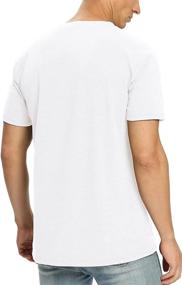 img 1 attached to 👕 NITAGUT Heather Cotton T-Shirt: Trendy Men's Clothing in T-Shirts & Tanks
