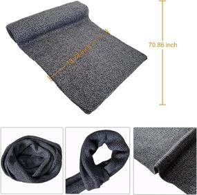 img 1 attached to Warm and Stylish Honnesserry Winter Beanie with Touchscreen Function - Perfect Women's Knitted Accessory