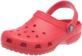 img 4 attached to Black Crocs Kids Classic Clogs: Trendy Boys' Shoes and Clogs & Mules
