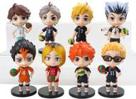 haikyuu figurines tsukishima ushijima wakatoshi logo