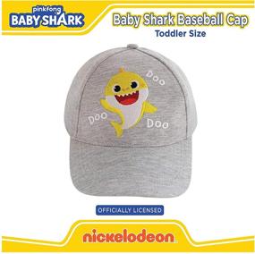 img 2 attached to 🦈 Pinkfong Shark Toddler Baseball Accessories for Boys