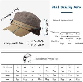 img 2 attached to Earflap Military Hunting Weather Baseball Outdoor Recreation for Outdoor Clothing
