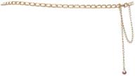 evogues plus size faux pearl gold chain link 💎 adjustable waist belt - elevate your style with this stunning accessory! logo