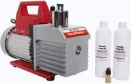 🔧 robinair 15800 vacumaster economy vacuum pump - powerful 2-stage pumping action, 8 cfm, durable chrome design logo