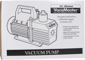img 1 attached to 🔧 Robinair 15800 VacuMaster Economy Vacuum Pump - Powerful 2-Stage Pumping Action, 8 CFM, Durable Chrome Design