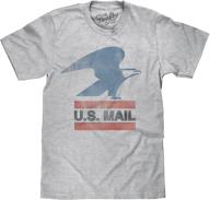 🦅 u s eagle touch tee: large heather - soft, comfortable, and stylish logo
