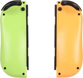 img 3 attached to BESTSELLER2888 Nintendo Switch Joy Con Controller Replacement - Left and Right Controllers (Yellow/Green)