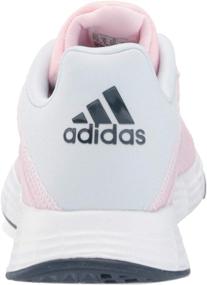 img 2 attached to Unisex Baby Duramo Yellow Silver Girls' Athletic Shoes by Adidas