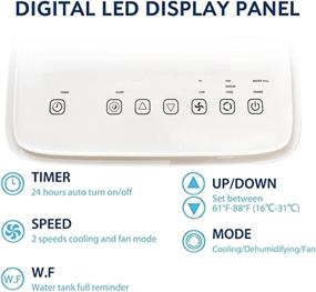 img 2 attached to Портативный кондиционер DENBIG Dehumidifier Cooling