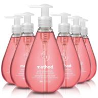 method pink grapefruit gel hand soap - 12 oz (pack of 6), varying packaging logo