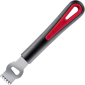 img 4 attached to 🍋 Westmark Gallant Zester: Efficient Citrus Zesting Tool, 6.5 x 0.8 x 1.1, Red/Black