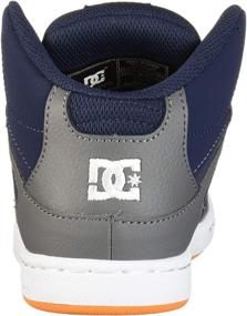 img 2 attached to 👟 Shop now for DC HIGH TOP Youth Skate Charcoal Boys' Shoes – the Perfect Blend of Style and Functionality!