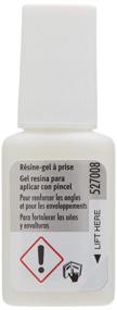 img 2 attached to IBD Ibd 5 Second Brush-on Gel Resin 0.20 oz: Fast-Acting Nail strengthener