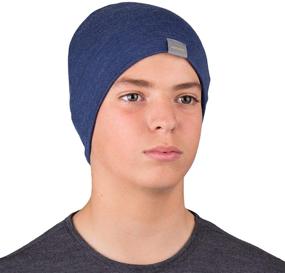 img 2 attached to 🧣 MERIWOOL Children's Merino Wool Beanie: Cozy Boys' Accessories for Cold Weather