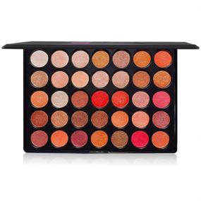 img 4 attached to Sunset Shimmer Collection: Beauty Box The Artist Eyeshadow Palette with 35 COLORS
