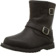 👞 черные мотоциклетные мальчики ugg harwell - улучшены для seo логотип