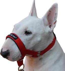 img 3 attached to 🐶 Ultimate Control for Your Canine: Dog Head Collar Halter Red in 6 Sizes