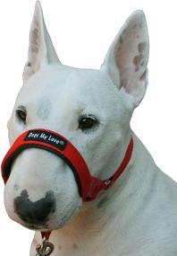 img 2 attached to 🐶 Ultimate Control for Your Canine: Dog Head Collar Halter Red in 6 Sizes