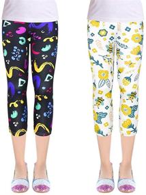 img 4 attached to ZukoCert Leggings Stretch Printing 9XGXA_65 Girls' Clothing for Leggings