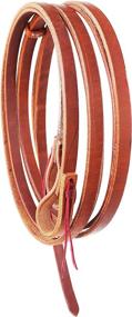 img 1 attached to 🐴 Premium CHALLENGER Horse 7' 4" x 5/8" Western Harness Leather Tie End Split Reins - Top-Quality Equestrian Equipment