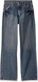 img 2 attached to 👖 Vintage Midnight Boys' Clothing and Jeans by Wrangler - Casual and Trendy Collection for Boys