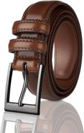 sportoli classic stitched genuine leather men's accessories in belts логотип