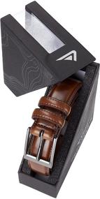 img 2 attached to Sportoli Classic Stitched Genuine Leather Men's Accessories in Belts