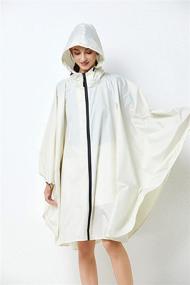 img 3 attached to Womens Stylish Layers Poncho Colorful Women's Clothing for Coats, Jackets & Vests