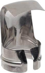 img 1 attached to 🔥 Steinel Reflector Nozzle - Soldering, Pipe Bending, Thawing Frozen Pipes - 1.30" Diameter - High-Grade Polished Stainless Steel - 07051