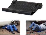 🚗 tophort automotive car creeper: folding moving pad for easy car repairs & household work - zero crawling mat with ground clearance for under vehicle access logo