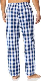 img 2 attached to 👖 Nautica Cotton Elastic Waistband Pajama: Stylish Men's Attire for Sleeping & Lounging