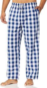 img 3 attached to 👖 Nautica Cotton Elastic Waistband Pajama: Stylish Men's Attire for Sleeping & Lounging