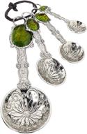 ganz turtle silver 4-piece measuring spoons set логотип