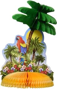 img 1 attached to Tropical Island Centerpiece Party Accessory