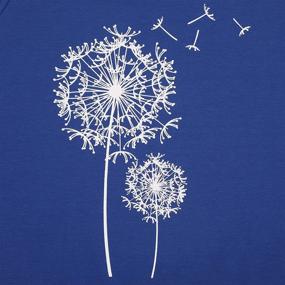 img 2 attached to Dandelion Sweatshirt Crewneck Pullover Graphic Outdoor Recreation and Hiking & Outdoor Recreation Clothing