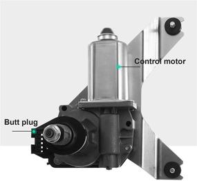 img 2 attached to 🚗 A-Premium Windshield Wiper Motor Rear for Cadillac Escalade/ Chevrolet Suburban/ GMC Yukon 2003-2006